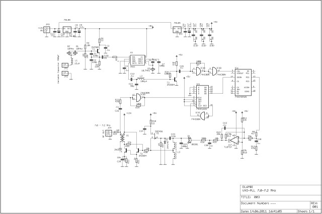 VXO PLL OSCILLATOR FOR AMATEUR RADIO QRP