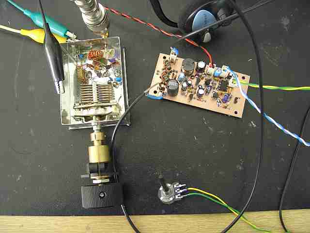 AF amplifier plus VFO