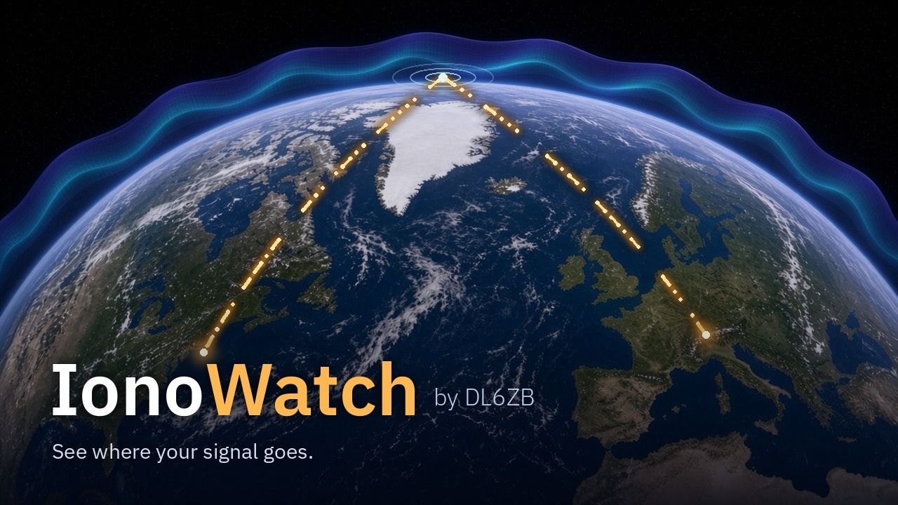 IonoWatch by DL6ZB – See where your signal goes