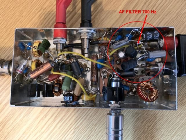 ZB-1 with the AF filter installed