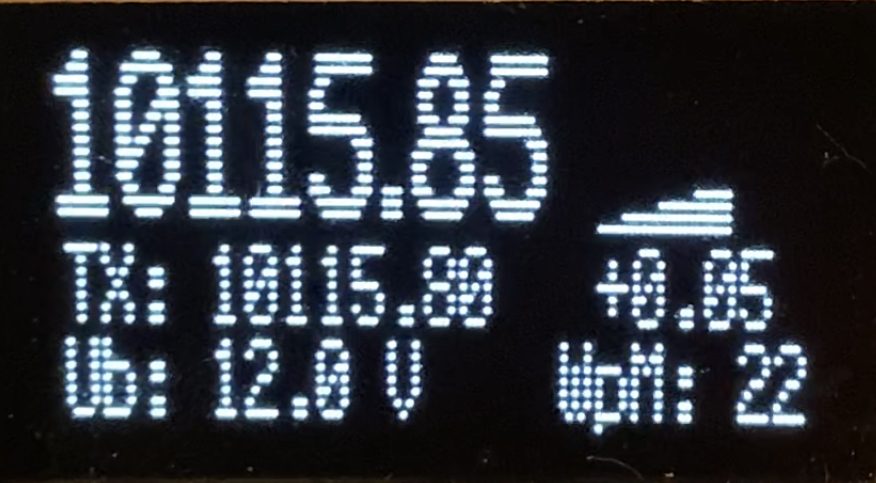Main screen, 30 m